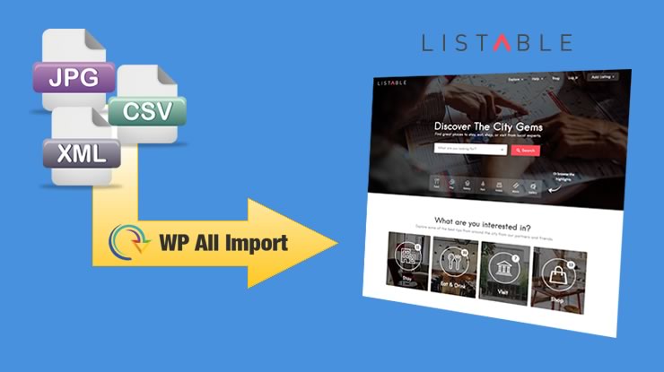 WP All Import add-on for Listable theme